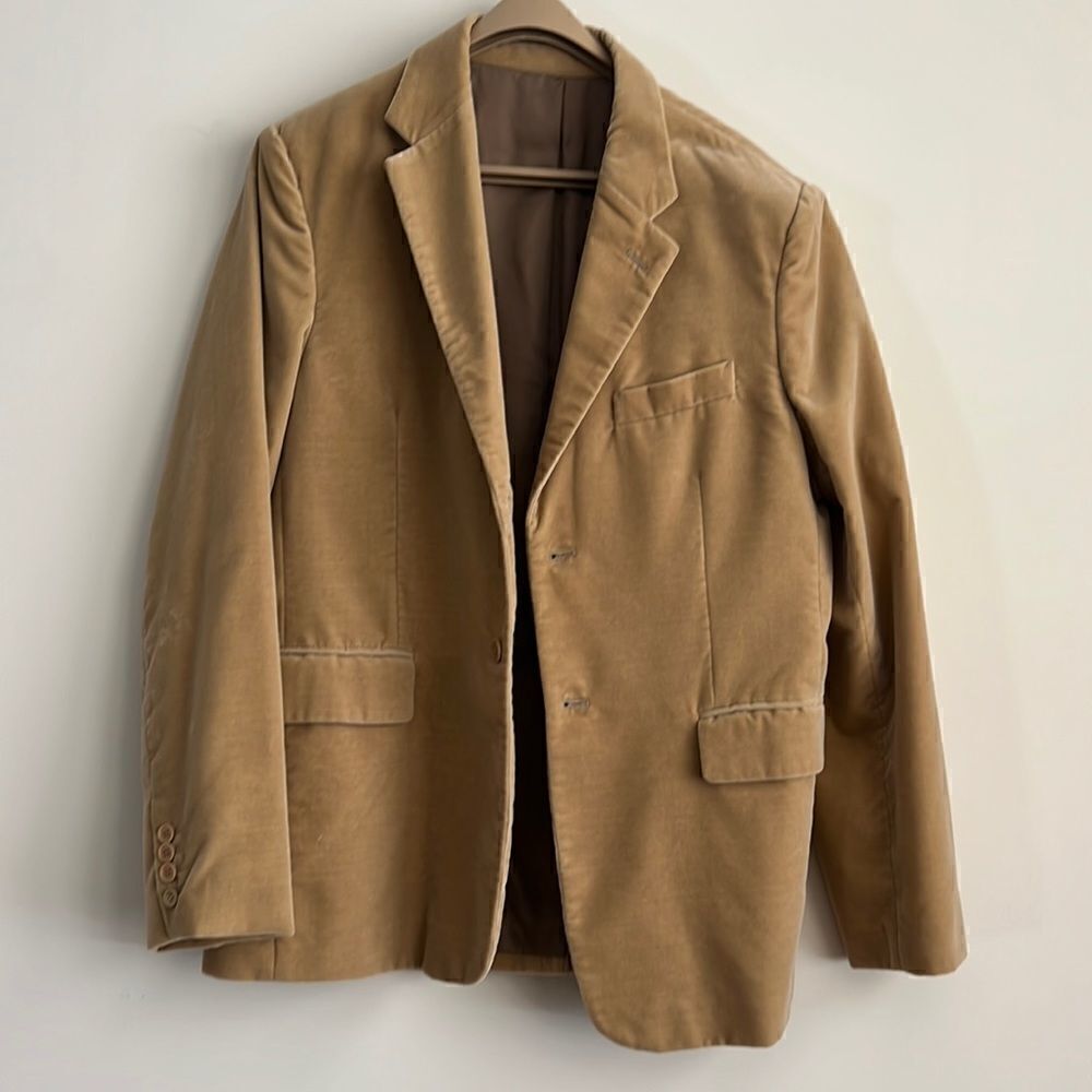 Theory Men’s Velvet Blazer. EUC. Size 44R
